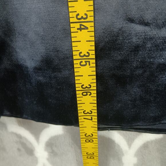 Nicole FARHI Coat Womens 8 Navy Double Breasted Shawl Collar Satin Lined Dressy - Picture 7 of 13